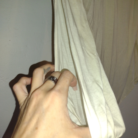 #24 Haute Hippie Ivory Modal Top - Picture 8 of 10